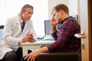 Doctor Treatment Man for Depression